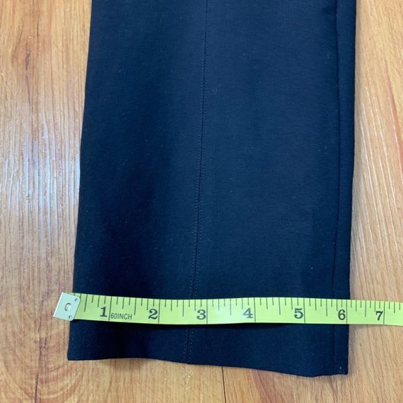 Vince Navy Stitch Front Seam Slim Legging Pants - Picture 14 of 15